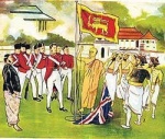 Sri Sumangala Himi protesting